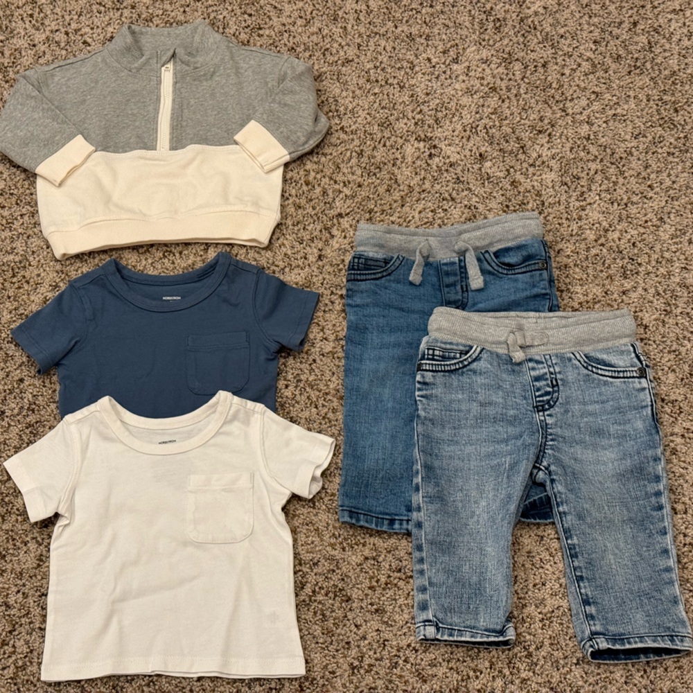 Like-New!!: Boys 6 months clothes - Nordstrom, Tucker + Tate Bundle.